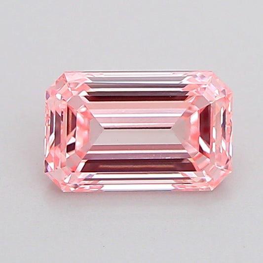 EMERALD 1.04 CARAT FANCY INTENSE PINK VVS1  VG VG STRONG