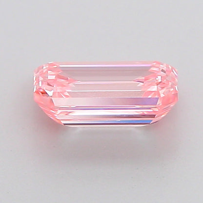 EMERALD 1.03 CARAT FANCY INTENSE PINK VVS2  VG VG STRONG