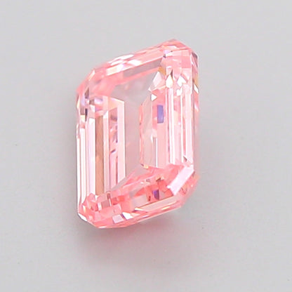 EMERALD 1.03 CARAT FANCY INTENSE PINK VVS2  VG VG STRONG
