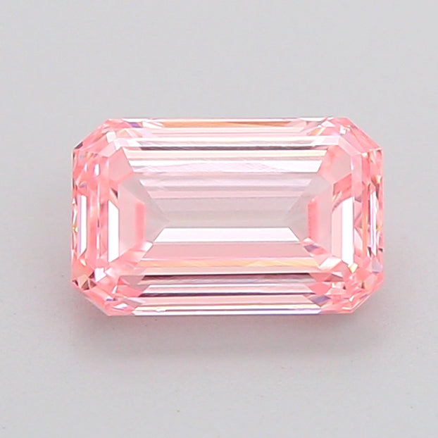 emerald 1.03 carat fancy intense pink vvs2  vg vg strong