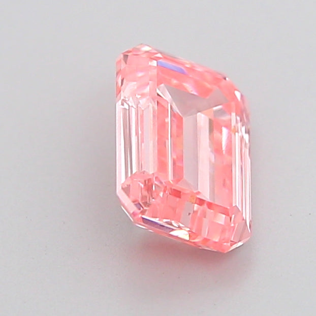 emerald 1.08 carat fancy intense pink vvs2  vg vg strong
