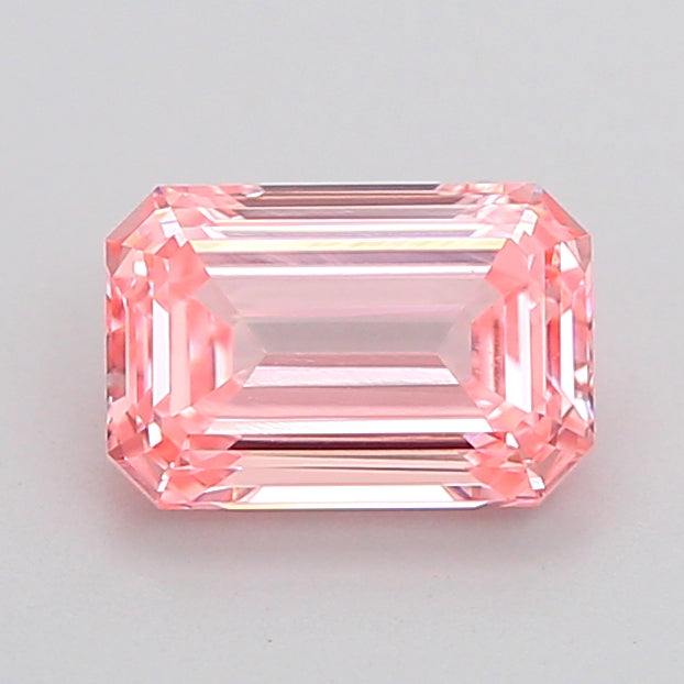 emerald 1.08 carat fancy intense pink vvs2  vg vg strong