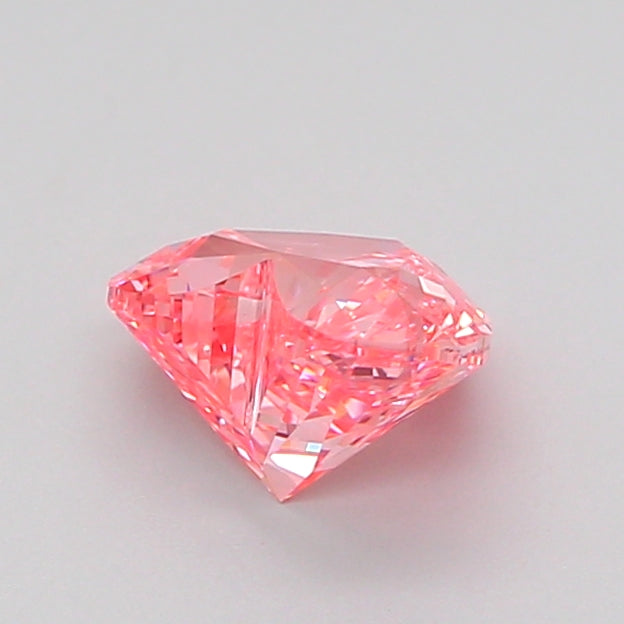 heart 1 carat fancy vivid pink vvs2  ex ex strong