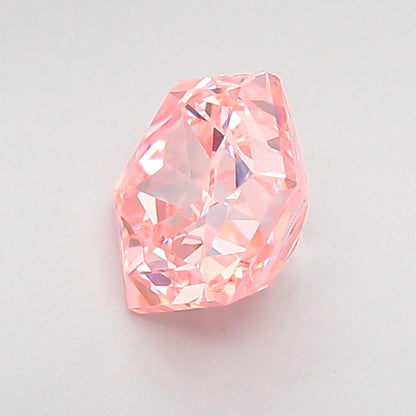 HEXAGONAL 1 CARAT FANCY INTENSE PINK VS1  VG VG STRONG
