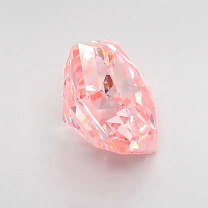 HEXAGONAL 1 CARAT FANCY INTENSE PINK VS1  VG VG STRONG