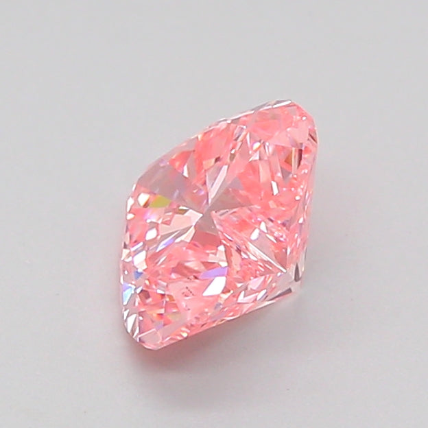 heart 1.01 carat fancy intense pink vvs2  vg vg strong