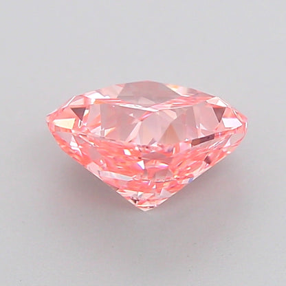 CUSHION 1.4 CARAT FANCY VIVID PINK VS1  VG VG STRONG