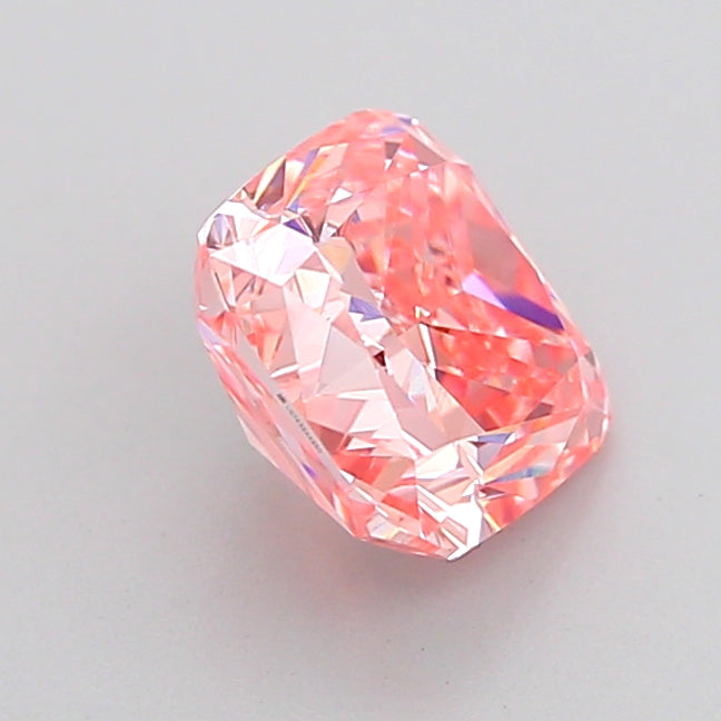 cushion 1.4 carat fancy vivid pink vs1  vg vg strong