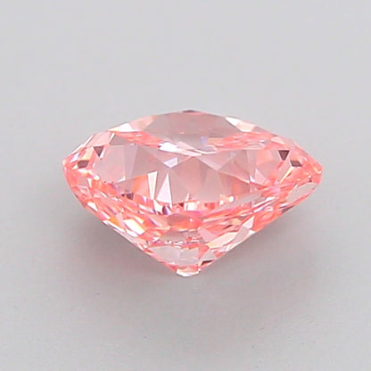 CUSHION 1.01 CARAT FANCY INTENSE PINK VVS2  VG VG STRONG