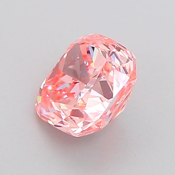 cushion 1.01 carat fancy intense pink vvs2  vg vg strong