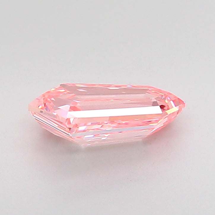 hexagonal 1.15 carat fancy vivid pink vvs2  vg vg strong