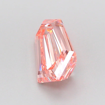 HEXAGONAL 1.59 CARAT FANCY INTENSE PINK VS1  EX VG SLIGHT