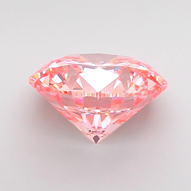 round 2.22 carat fancy intense pink vs1 id ex ex slight