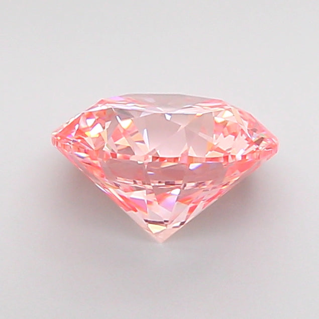 round 2 carat fancy intense pink vs2 id vg ex slight