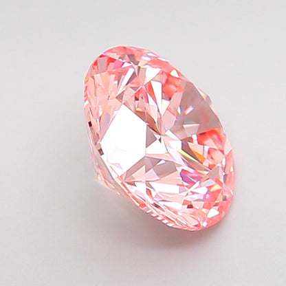 ROUND 2 CARAT FANCY INTENSE PINK VS2 ID VG EX SLIGHT