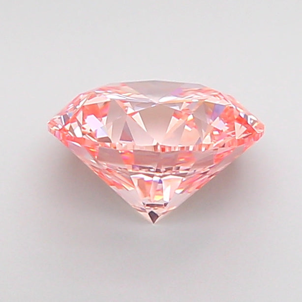 round 1.86 carat fancy intense pink vvs2 id ex ex slight