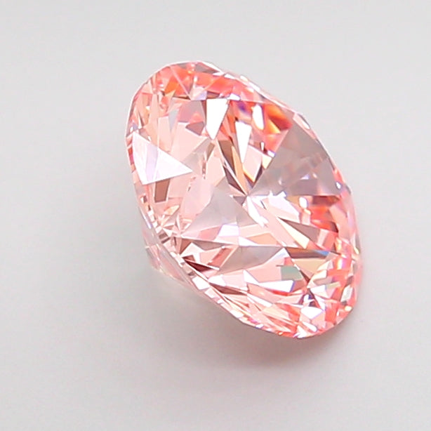round 1.86 carat fancy intense pink vvs2 id ex ex slight