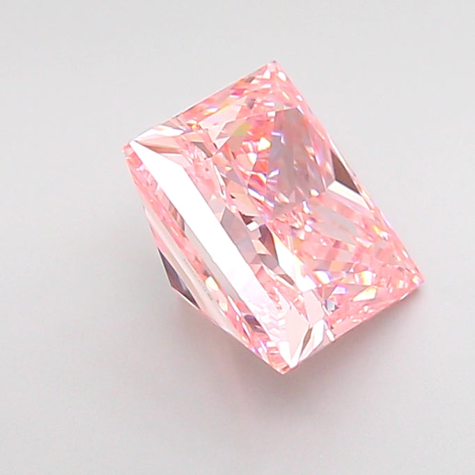 princess 2.11 carat fancy intense pink vs1  vg good slight