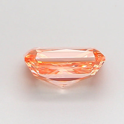 RADIANT 1 CARAT FANCY INTENSE BROWNISH ORANGE VS2  EX VG SLIGHT