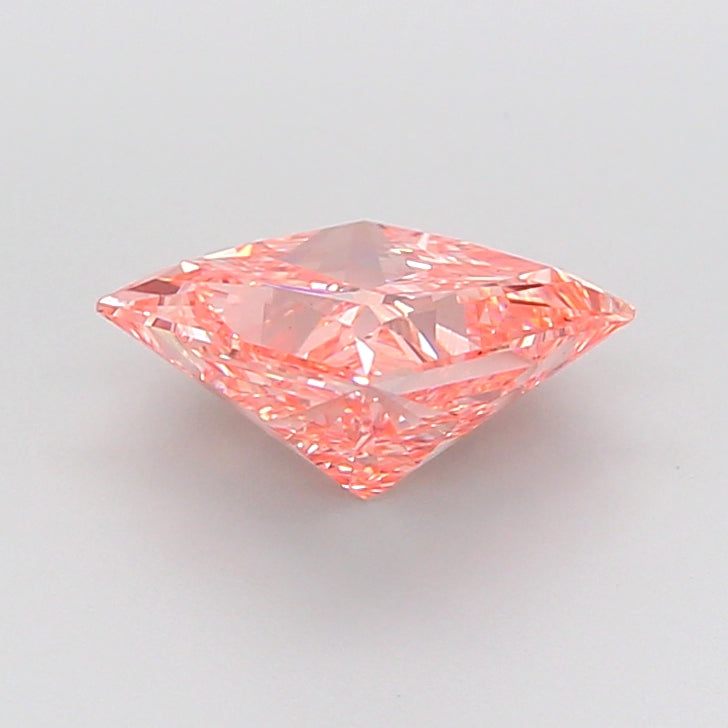 princess 2.78 carat fancy vivid pink vs1  vg vg strong