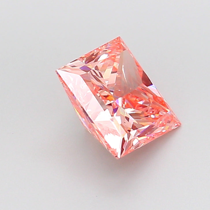 princess 2.78 carat fancy vivid pink vs1  vg vg strong