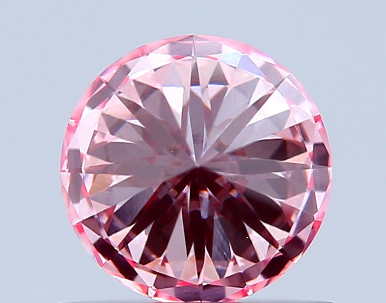 round 0.69 carat fancy intense pink vs1 id ex ex slight