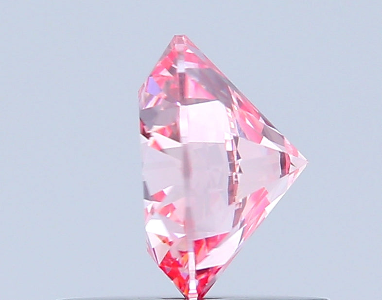 round 0.69 carat fancy intense pink vs1 id ex ex slight