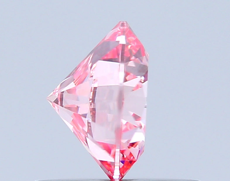 round 0.69 carat fancy intense pink vs1 id ex ex slight