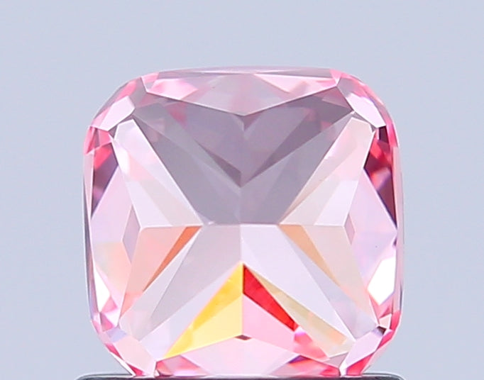 cushion 1.03 carat fancy vivid pink vs1  vg ex strong
