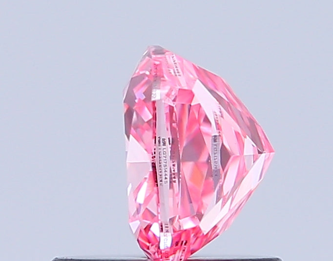 cushion 1.03 carat fancy vivid pink vs1  vg ex strong