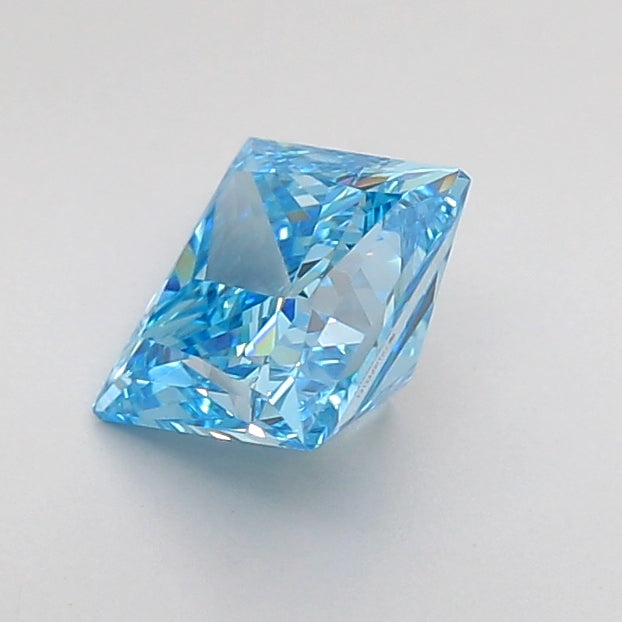 princess 1.09 carat fancy vivid blue vvs2  vg vg none