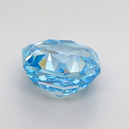 HEXAGONAL 1 CARAT FANCY VIVID BLUE VS1  VG VG NONE
