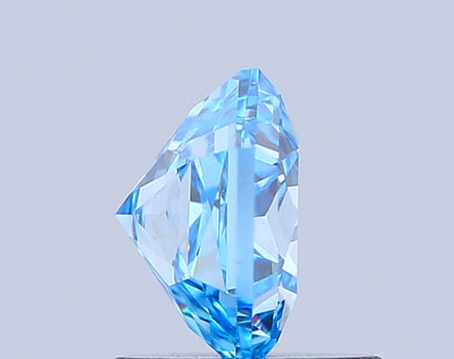HEXAGONAL 1.01 CARAT FANCY VIVID BLUE VS1  VG VG NONE