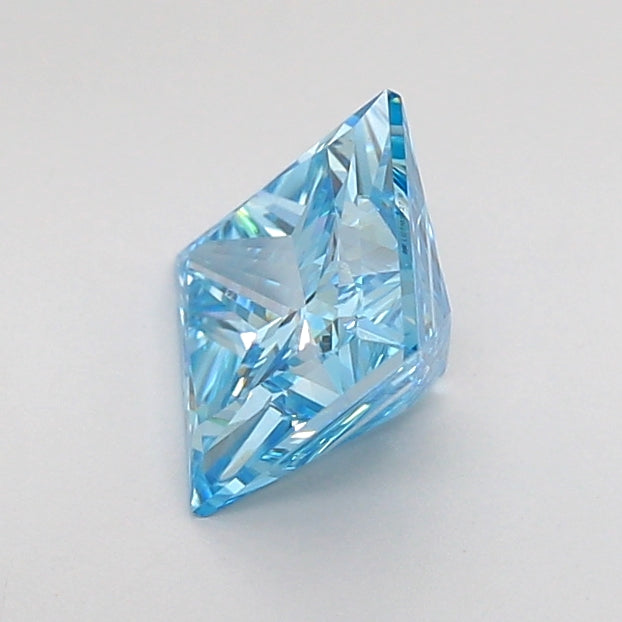 princess 1 carat fancy vivid blue vs1  vg vg none
