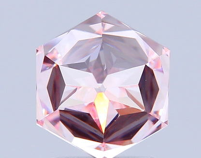 HEXAGONAL 2.49 CARAT FANCY PINK VS1  VG VG STRONG