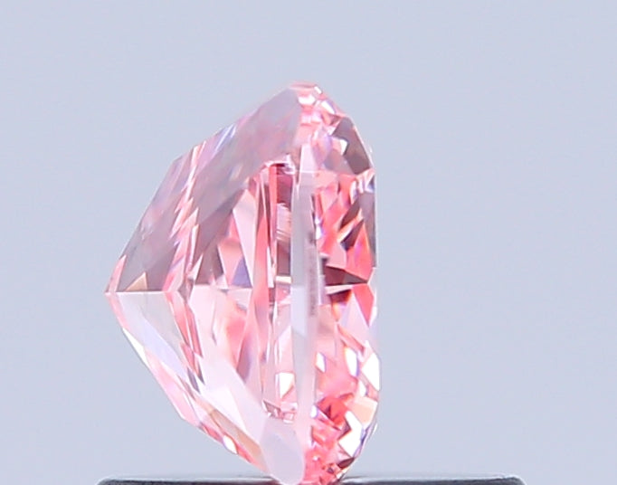 cushion 1.06 carat fancy vivid pink vs1  ex vg strong