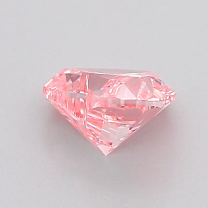 HEART 1 CARAT FANCY INTENSE PINK VVS2  VG VG SLIGHT
