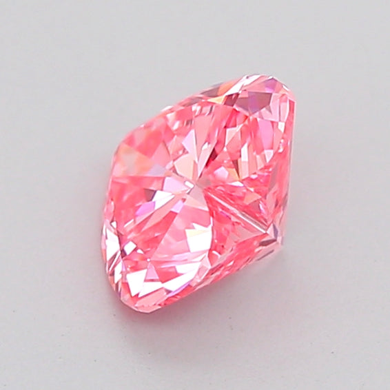 heart 1.02 carat fancy vivid pink vs1  vg vg strong