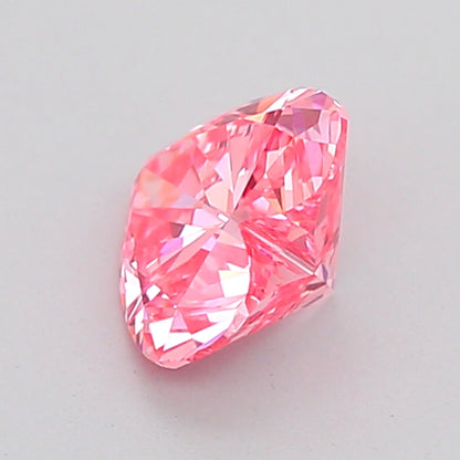 HEART 1.02 CARAT FANCY VIVID PINK VS1  VG VG STRONG