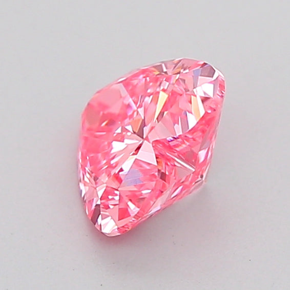 heart 1.07 carat fancy vivid pink vs1  vg vg strong