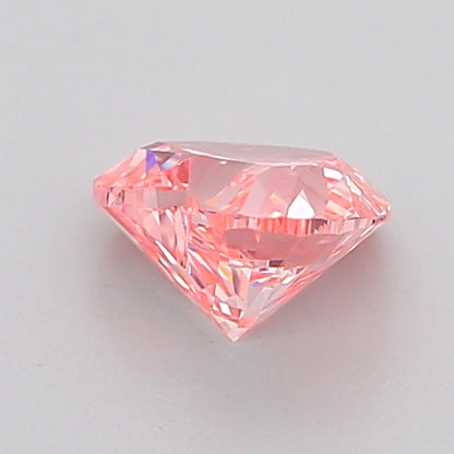HEART 1.09 CARAT FANCY VIVID PINK VVS2  VG VG STRONG