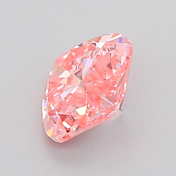 heart 1.09 carat fancy vivid pink vvs2  vg vg strong