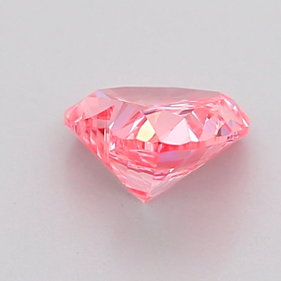 heart 1.03 carat fancy vivid pink vvs2  vg vg strong