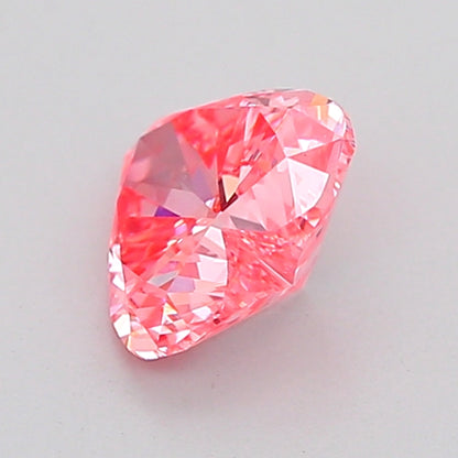 HEART 1.03 CARAT FANCY VIVID PINK VVS2  VG VG STRONG