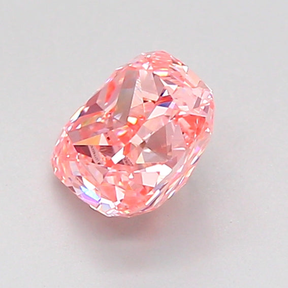 cushion 1.03 carat fancy vivid pink vs1  vg vg strong