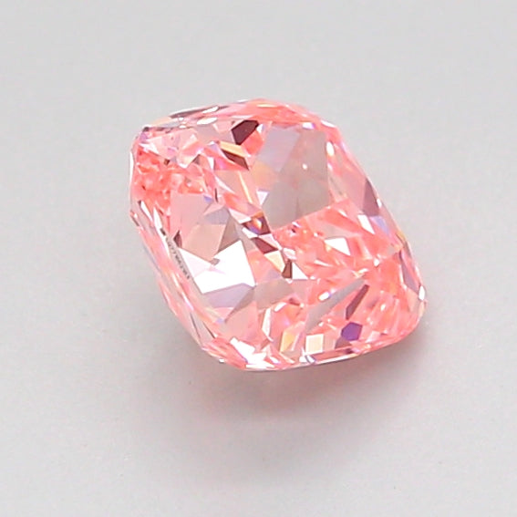 cushion 1.03 carat fancy vivid pink vs1  vg vg strong