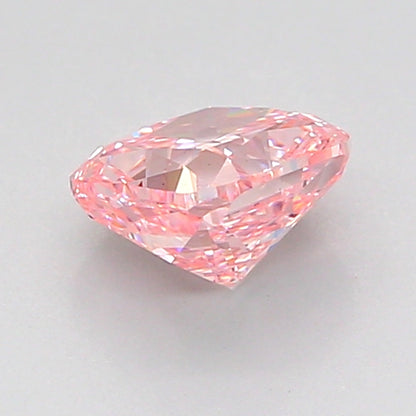 CUSHION 1 CARAT FANCY INTENSE PINK VS2  VG G STRONG