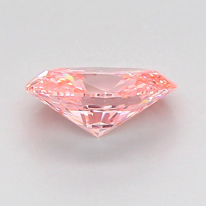 OVAL 1.01 CARAT FANCY VIVID PINK VVS2  VG VG STRONG