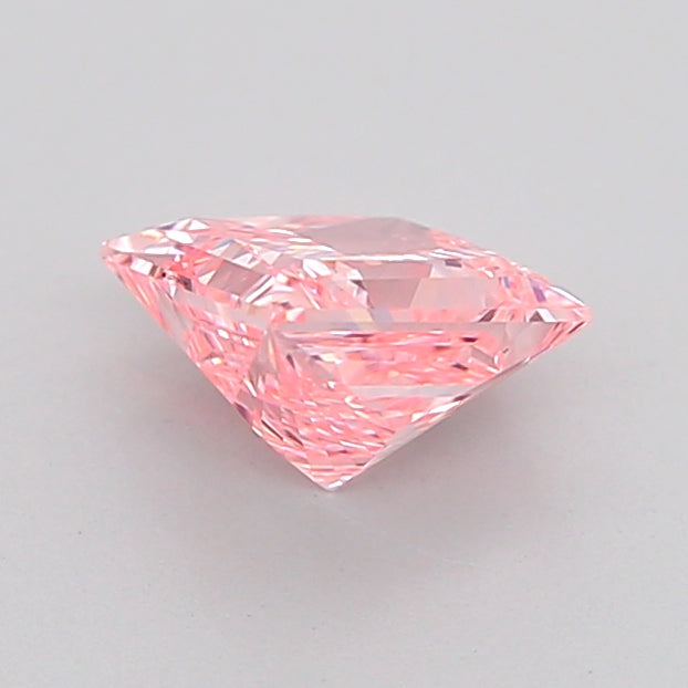 princess 1.16 carat fancy intense pink vs1  g vg slight