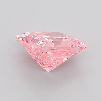 PRINCESS 1.16 CARAT FANCY INTENSE PINK VS1  G VG SLIGHT